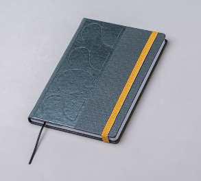 Mindnotes&reg; Notebook diary in a PALERMO hardcover