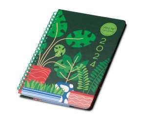 Mindnotes® Notebook wire-o diary in a hardcover