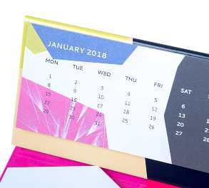 Hardback calendar