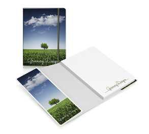 Notepad in softcover