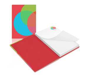 Notepad in hardcovers