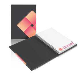Notepad in hardcovers