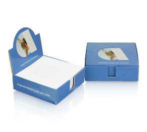 Writing cards in box