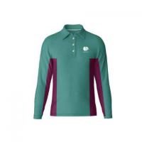 Long Sleeve Active Polo Shirt