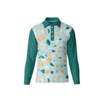 Long Sleeve Sublimated Polo Shirt