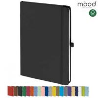 Mood A5 Certified Sustainably Sourced  Soft Feel Notebook Black
