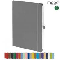 Mood A5 Certified Sustainably Sourced  Soft Feel Notebook Dark Grey