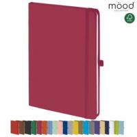 Mood A5 Certified Sustainably Sourced  Soft Feel Notebook Magenta