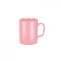 U.K. Manufactured Spectra Plastic Mug - 275ml Pink