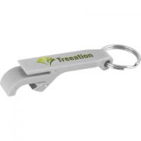 Bottle Opener Keyring Grey