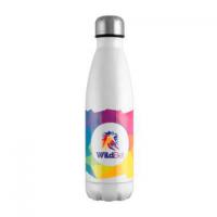 Mood Powder Coated Vacuum Bottle - 500ml Gloss White