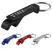 Aluminium Vulcan Bottle Opener with Keyring