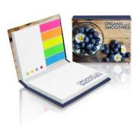 Sticky notes set in hardcover