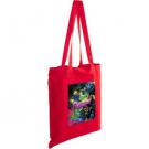 Kingsbridge Coloured Cotton Shopper Bag - 5oz Red