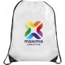 Verve Drawstring Bag White