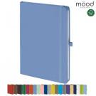 Mood A5 Certified Sustainably Sourced  Soft Feel Notebook Pastel Blue
