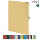 Mood A5 Certified Sustainably Sourced  Soft Feel Notebook Pastel Yellow