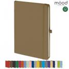 Mood A5 Certified Sustainably Sourced  Soft Feel Notebook Gold
