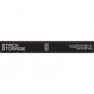 30cm/12 Inch Ruler Black