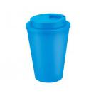 Metro Double Walled Coffee Cup - 350ml Light Blue