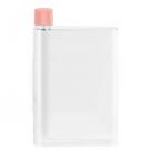 genie Note Bottle - 420ml Transparent/Pastel Pink