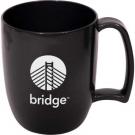 U.K. Manufactured Prime Plastic Mug - 330ml Black