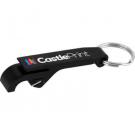 Bottle Opener Keyring Black