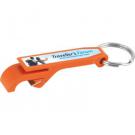 Bottle Opener Keyring Orange