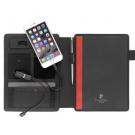 Pierre Cardin Milano Conference Folder with Power Bank