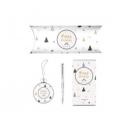 Christmas Gift Pack with Mood Soft Feel Ballpoint Pen, Chocolate Bar & Bauble