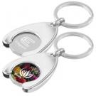 Express Trolley Coin Wishbone Holder Key Ring