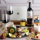 gourmet cheese & wine gift box