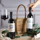 red wine duo gift basket