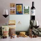 red wine & vegan treats hamper
