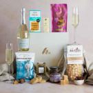 gluten free delights hamper with prosecco