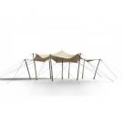 6.5m x 5m Small Triflexx Stretch Tent Canvas with Clamps (560 g/m&sup2;)