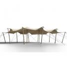 8.5m x 12.5m Medium Triflexx Stretch Tent Canvas with Clamps (560 g/m²)