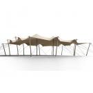 10m x 12.5m Large Triflexx Stretch Tent Canvas with Clamps (560 g/m²)