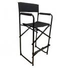 Tall Aluminium Directors Chair