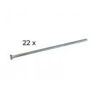 Peg Set (22) all 80cm for XXXL Bonga Stretch Tents