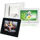 DIGITAL PHOTO FRAMES IN SILVER, BLACK OR WHITE.