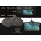VEHO DS-6 EXECUTIVE ROUND 15W CORDLESS CHARGER.