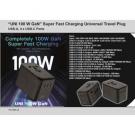 ONE WORLD PREMIUM ULTRA FAST UNIVERSAL TRAVEL PLUG.
