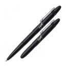BULLET PEN – BLACK WITH WHITE NASA MEATBALL LOGO CLIP