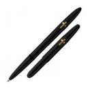 BULLET PEN &ndash; MATTE BLACK WITH CROSS