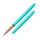 BULLET PEN &ndash; TAHITIAN BLUE WITH GOLD FINGER GRIP &ndash; f400tbl-gfg