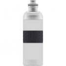 Water Bottle HERO Transparent 0.6l