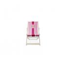 Monogrammed Stripe Deckchair