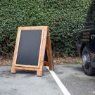 Premium Reversible A-Frame Chalkboard