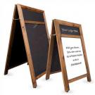 Header-Integrated Chalkboard Poster Holder